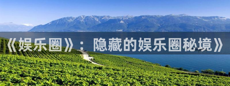 sunbet官网手机版：《娱乐圈》：隐藏的娱乐圈秘境》